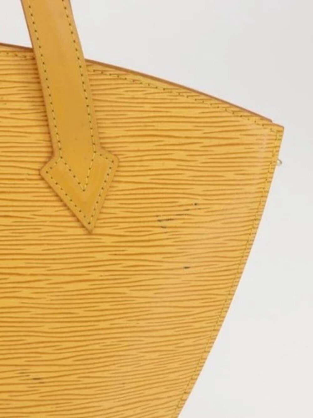 LOUIS VUITTON Epi Saint Jacques Shopping Shoulder Bag Yellow M52269 Auth 171683 - Picture 3 of 16